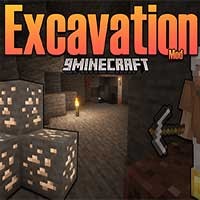 Excavation Mod: Khai thác tài nguyên theo cách mới