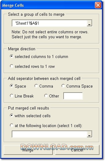 Excel Join Multiple Cells Into One Software