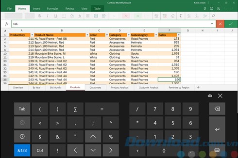Nhập dữ liệu với bàn phím