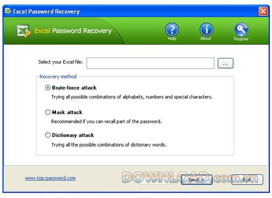 Excel Password Recovery