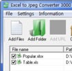 Excel to Jpeg Converter 3000 - Chuyển đổi Excel sang Jpeg