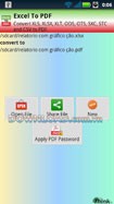Excel to PDF for Android - Convert Excel to PDF on Android