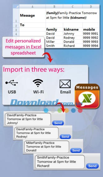 ExcelSMS Lite for iOS