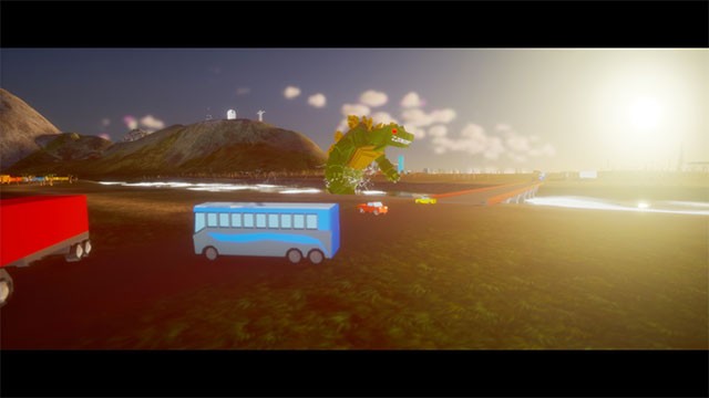 Excidio The Kaiju Game là game hành động tự do phóng khoảng cho PC