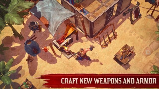 Chế tạo vũ khí và giáp để giành chiến thắng trong Exile Survival