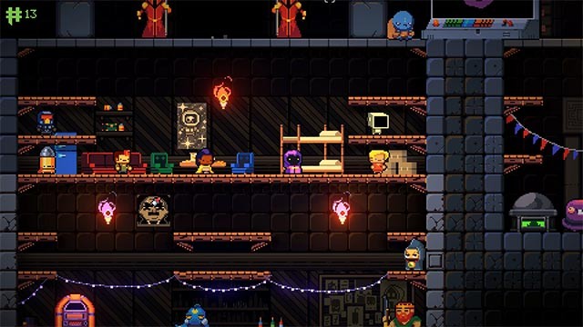 Phiêu lưu khám phá địa ngục tăm tối trong Exit the Gungeon