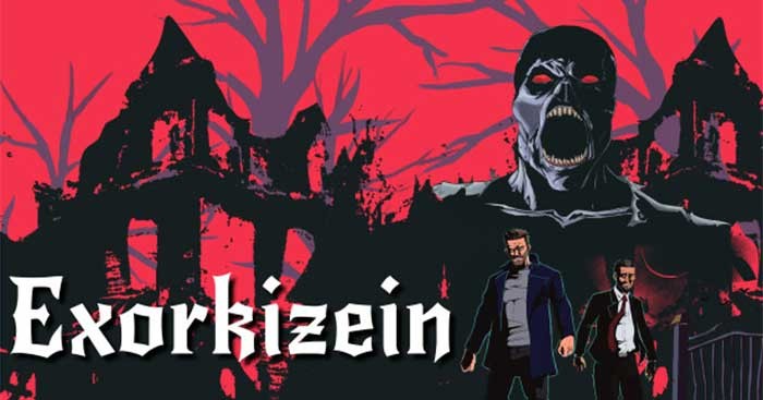 Exorkízein là một trò chơi phiêu lưu kinh dị co-op chủ đề săn ma