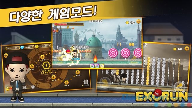 Nhiều chế độ chơi hấp dẫn