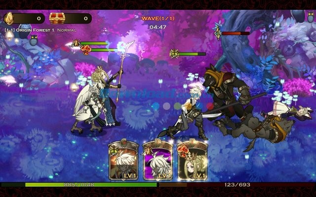 Những pha hành động kịch tính trong game Exos Saga