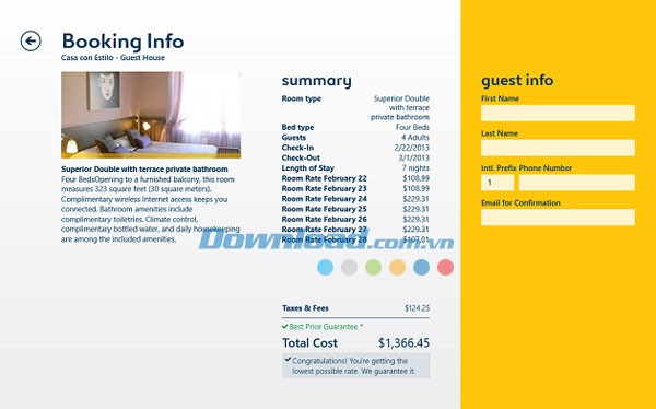 Expedia for Windows 8