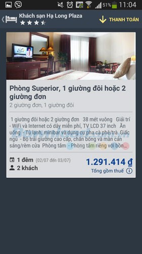 Expedia Hotels & Flights cho Android