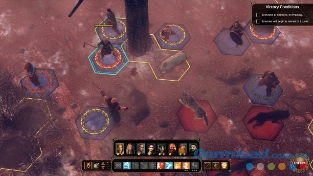 Thỏa mãn các điều kiện chiến thắng trong game nhập vai mới Expeditions: Viking cho máy tính