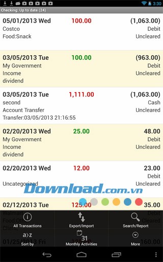 Expense Manager cho Android