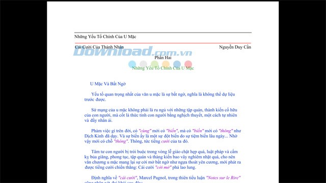 Chế độ đọc PDF toàn màn hình