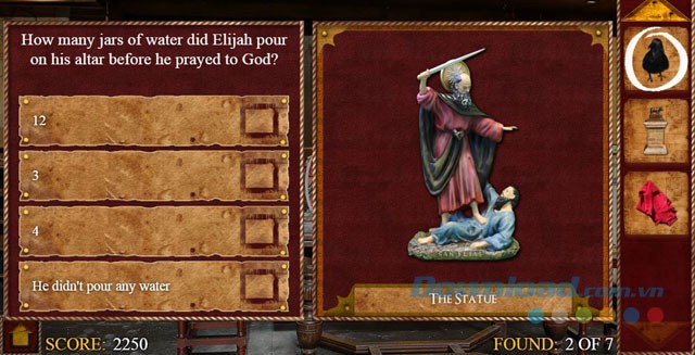 Câu hỏi để khám phá trong game