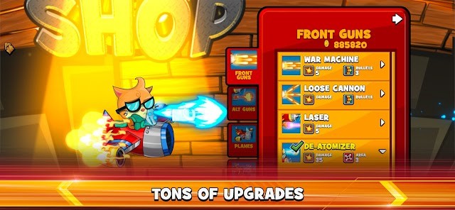 Vô vàn nâng cấp cho bạn trở nên mạnh mẽ