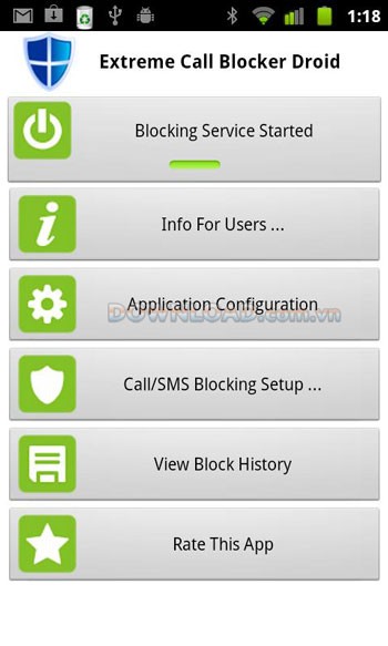 Extreme Call Blocker Droid