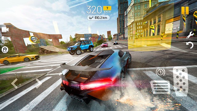 Trải nghiệm lái xe thể thao tốc độ trong thế giới mở của game Extreme Car Driving Simulator