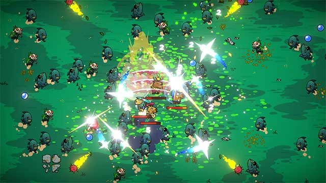 Thử nghiệm với các chiến thuật khác nhau bằng cách thu thập thẻ vũ khí và kỹ năng