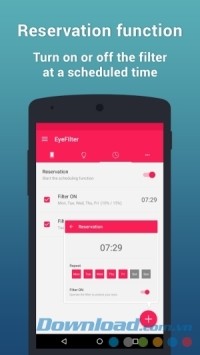 Tính năng của EyeFilter Pro cho Android