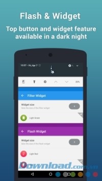 EyeFilter Pro cho Android có chế độ ban đêm