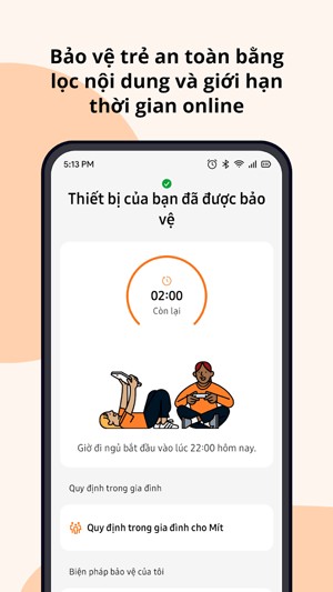 Bảo vệ trẻ em an toàn bằng lọc nội dung