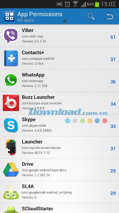 F-Secure App Permissions for Android