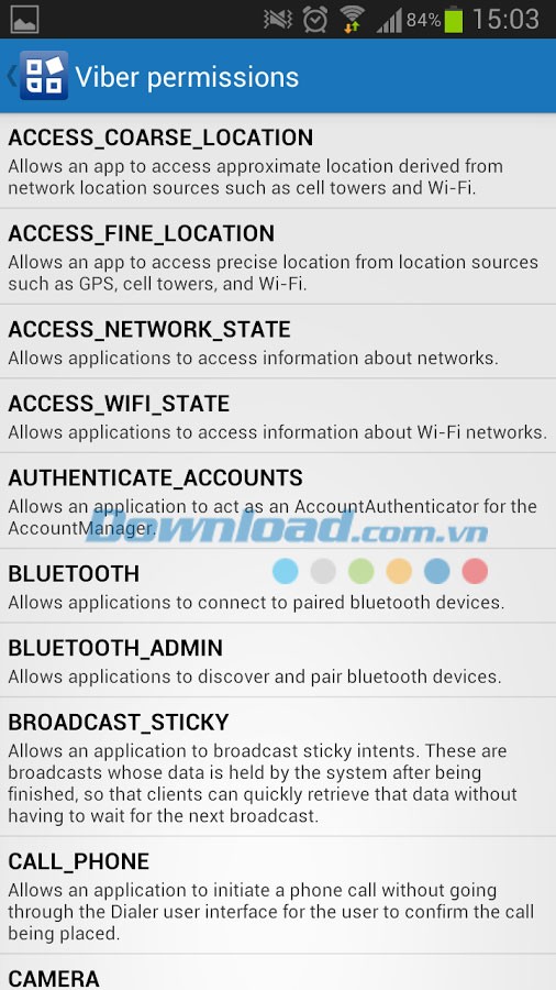 F-Secure App Permissions for Android