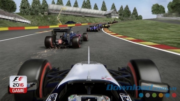 Game đua xe công thức cực hay F1 2016 cho Android