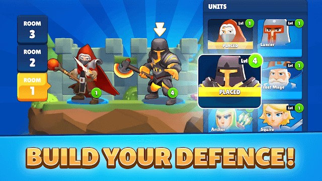 Xây dựng hàng phòng thủ của bạn trong game Fableborne