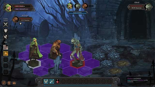 Tham gia vào các trận chiến căng thẳng chống lại nhiều kẻ thù