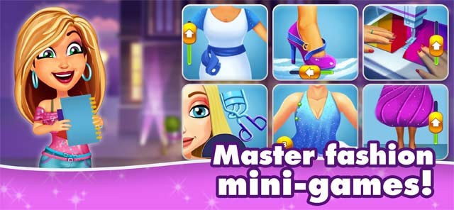 Chinh phục nhiều mini-game chủ đề thời trang hấp dẫn trong Fabulous - Angela's True Colors