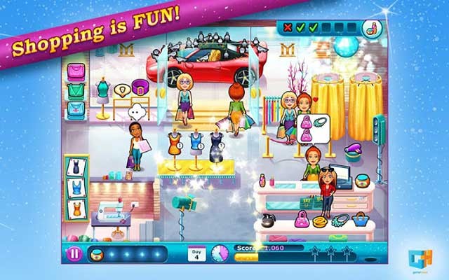 Quản lý tiệm thời trang cho Angela