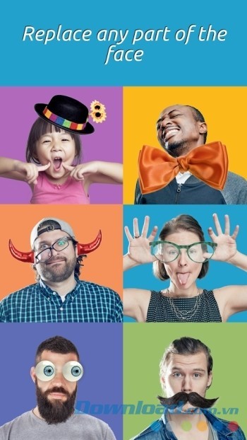 Sử dụng các sticker vui nhộn để trang trí ảnh