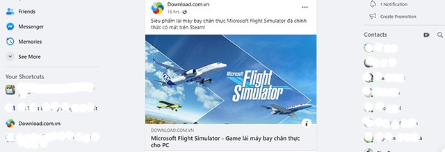 Khám phá giao diện mới rõ ràng, trực quan và dễ điều hướng của New Facebook