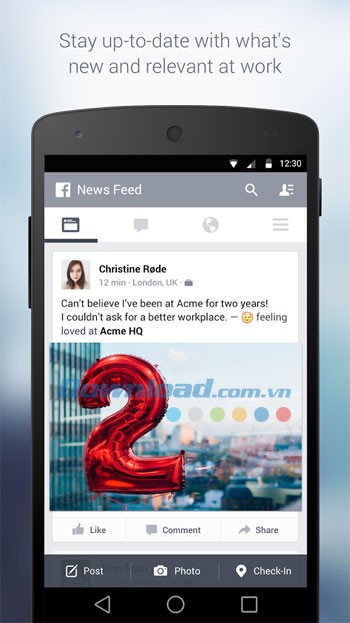 Facebook at Work cho Android