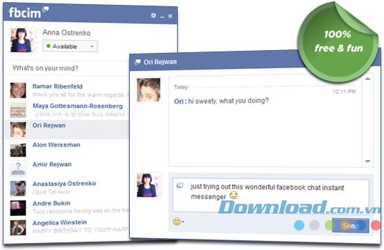 Facebook Chat Instant Messenger