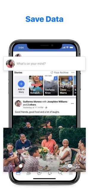 Ứng dụng Facebook nhỏ gọn cho iPhone