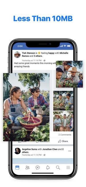 Ứng dụng nhỏ gọn, không chiếm nhiều bộ nhớ máy