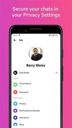 Bảo mật đoạn chat