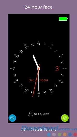Mặt đồng hồ đa dạng