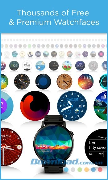 Facer – Bộ sưu tập mặt đồng hồ khổng lồ