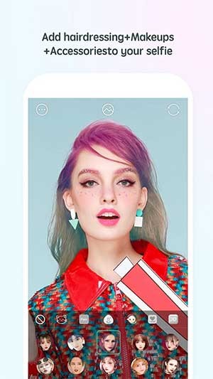 Đa dạng hiệu ứng phụ kiện, trang điểm