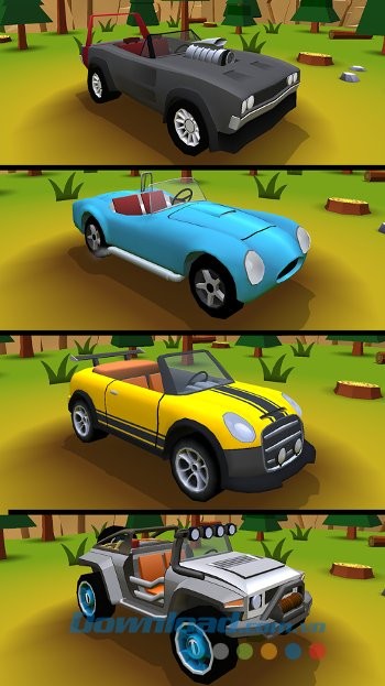 Các siêu xe trong game Faily Brakes