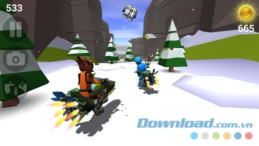 Faily Rider cho iOS thử thách kỹ năng lái xe điêu luyện của người chơi