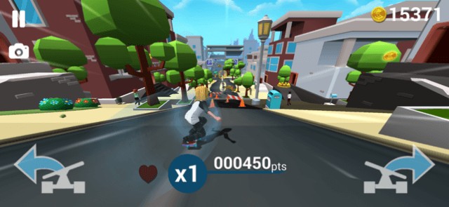 Lướt đi và tránh chướng ngại