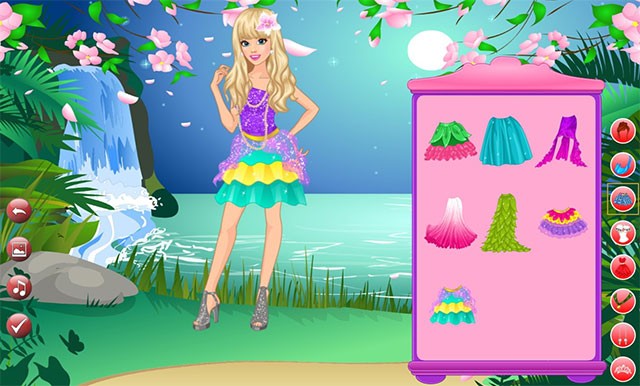 Thay đồ cho nàng tiên xinh đẹp