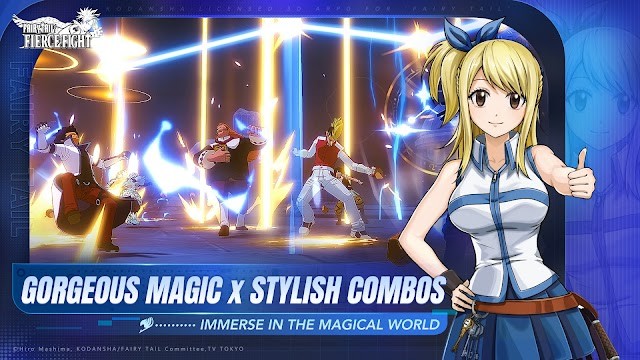 Chiến đấu cùng hội pháp sư của bạn trong game FAIRY TAIL: Fierce Fight