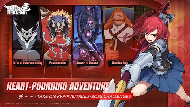 Tham gia các thách thức khác nhau bao gồm PvE, PvP, Trial và đánh trùm