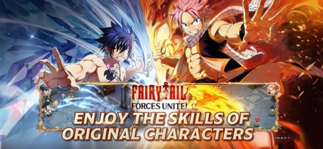 Chơi game FAIRY TAIL: Forces Unite và tận hưởng nhưng kỹ năng tuyệt vời của các nhân vật gốc